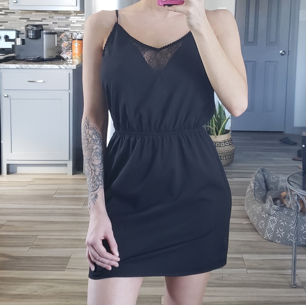 Forever 21 | Little Black Dress Lace sz S